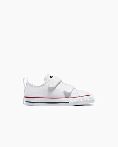 Converse Chuck Taylor All Star 2V Kids\' Canvas Shoes White / Dark Red / Navy USA | C-08326719