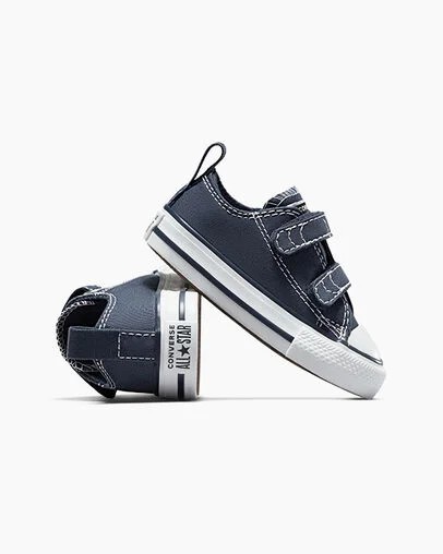 Converse Chuck Taylor All Star 2V Kids' Canvas Shoes Navy / White USA | C-35069479