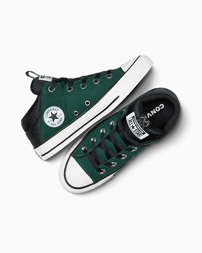 Converse Chuck Taylor All Star Axel Sporty Kids' Boots Green / Black / White USA | C-76951329
