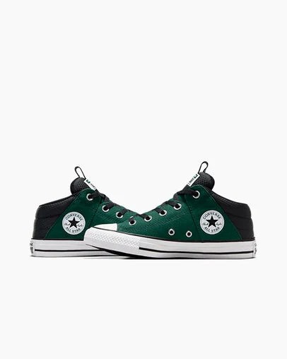 Converse Chuck Taylor All Star Axel Sporty Kids' Boots Green / Black / White USA | C-76951329