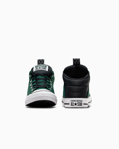 Converse Chuck Taylor All Star Axel Sporty Kids' Boots Green / Black / White USA | C-76951329
