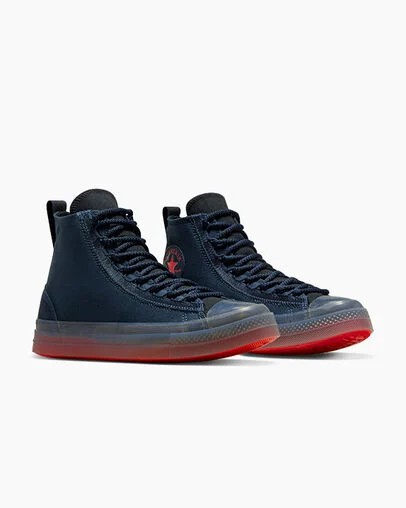 Converse Chuck Taylor All Star CX EXP2 Women Sneakers Blue / Black / Red USA | C-98756019