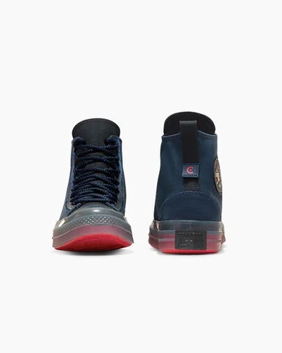 Converse Chuck Taylor All Star CX EXP2 Women Sneakers Blue / Black / Red USA | C-98756019