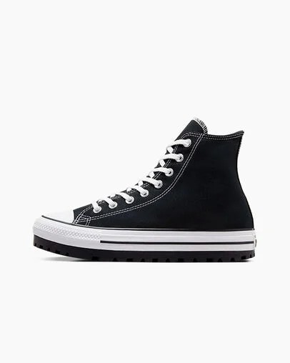 Converse Chuck Taylor All Star City Trek Men Sneakers Black / White USA | C-37260849