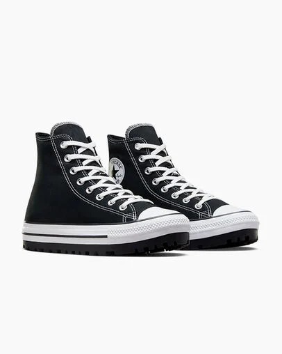 Converse Chuck Taylor All Star City Trek Women Sneakers Black / White USA | C-93207549
