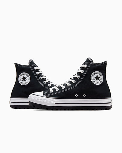 Converse Chuck Taylor All Star City Trek Women Sneakers Black / White USA | C-93207549