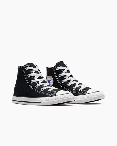 Converse Chuck Taylor All Star Classic Kids' Sneakers Black USA | C-80726919