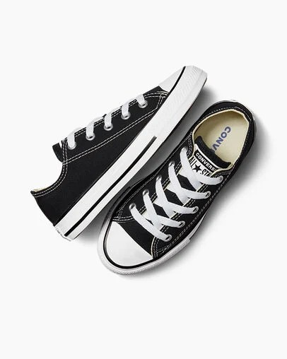 Converse Chuck Taylor All Star Classic Kids' Sneakers Black USA | C-97164259