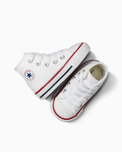 Converse Chuck Taylor All Star Classic Kids' Sneakers White USA | C-20846139
