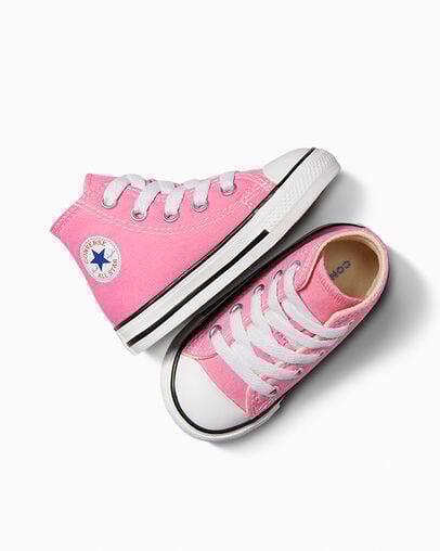 Converse Chuck Taylor All Star Classic Kids' Sneakers Pink USA | C-23587199