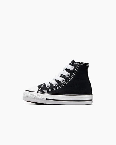 Converse Chuck Taylor All Star Classic Kids' Sneakers Black USA | C-79318029