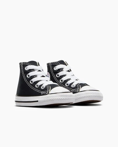 Converse Chuck Taylor All Star Classic Kids' Sneakers Black USA | C-79318029