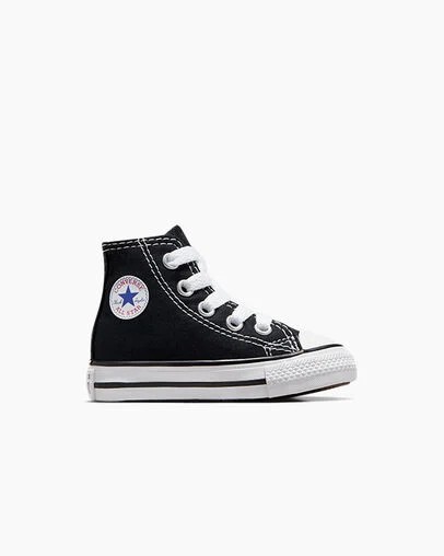 Converse Chuck Taylor All Star Classic Kids\' Sneakers Black USA | C-79318029