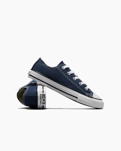 Converse Chuck Taylor All Star Classic Kids' Sneakers Navy USA | C-71532099