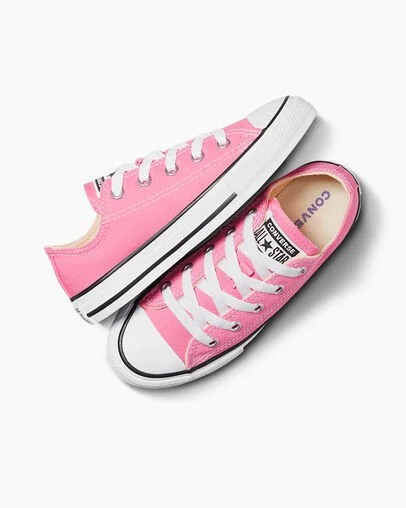 Converse Chuck Taylor All Star Classic Kids' Sneakers Pink USA | C-60953179