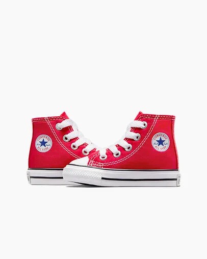 Converse Chuck Taylor All Star Classic Kids' Sneakers Red USA | C-67182309