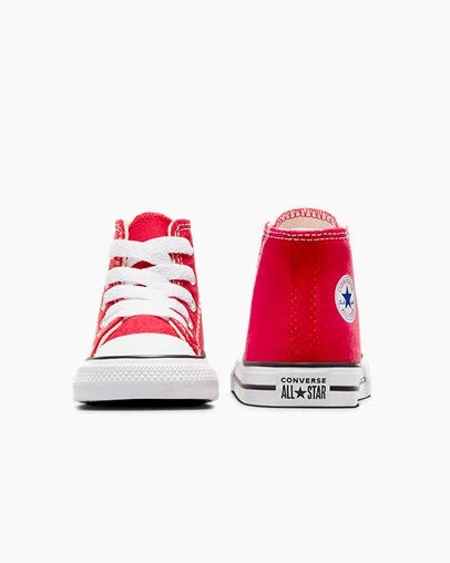 Converse Chuck Taylor All Star Classic Kids' Sneakers Red USA | C-67182309