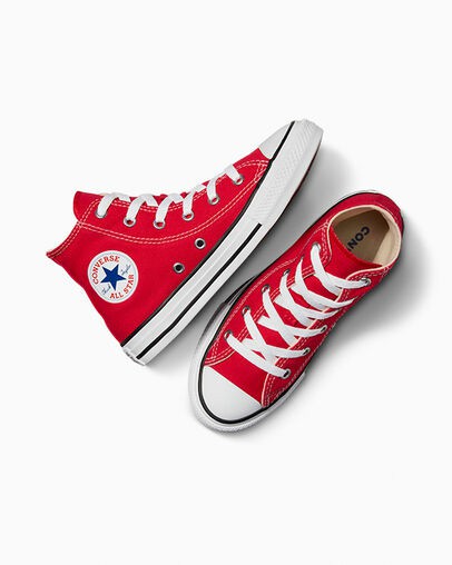 Converse Chuck Taylor All Star Classic Kids' Sneakers Red USA | C-90471569