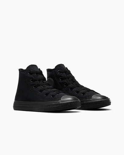 Converse Chuck Taylor All Star Classic Kids' Sneakers Black USA | C-64507319