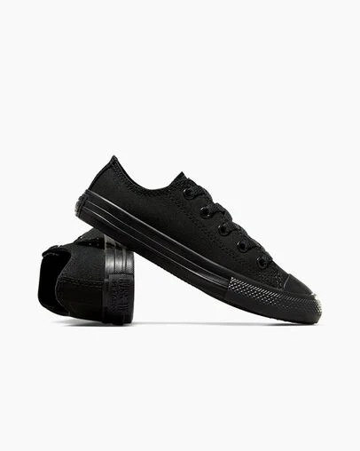 Converse Chuck Taylor All Star Classic Kids' Sneakers Black USA | C-54732989