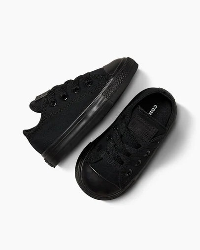 Converse Chuck Taylor All Star Classic Kids' Sneakers Black USA | C-56780299