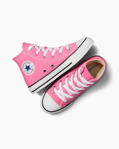 Converse Chuck Taylor All Star Classic Kids' Sneakers Pink USA | C-48705969