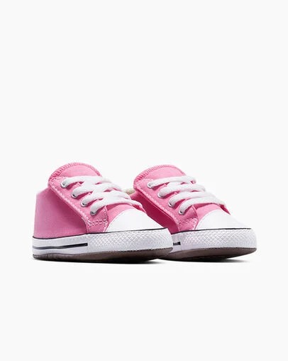 Converse Chuck Taylor All Star Cribster Kids' Canvas Shoes Pink / Beige White USA | C-07829549