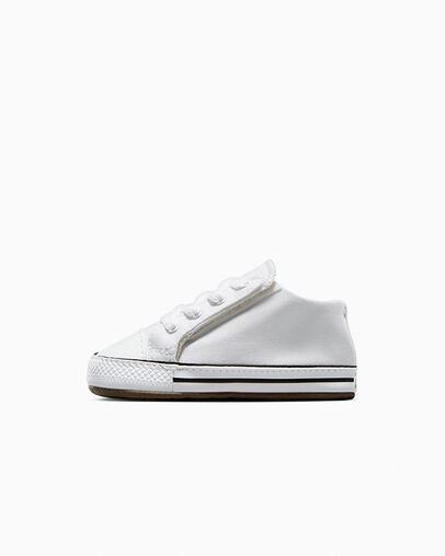 Converse Chuck Taylor All Star Cribster Kids' Canvas Shoes White / Beige White USA | C-20345769