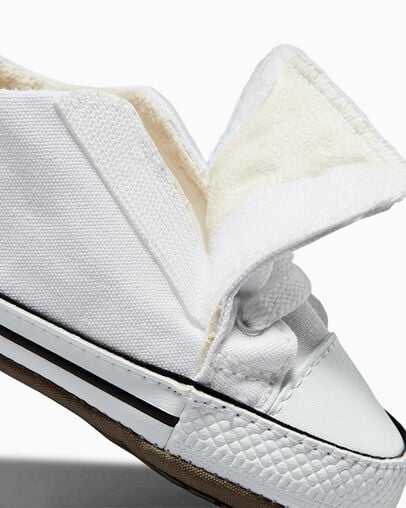 Converse Chuck Taylor All Star Cribster Kids' Canvas Shoes White / Beige White USA | C-20345769