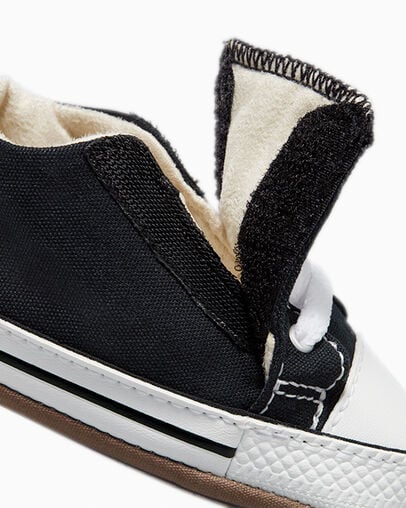 Converse Chuck Taylor All Star Cribster Kids' Canvas Shoes Black / Beige White USA | C-13529649