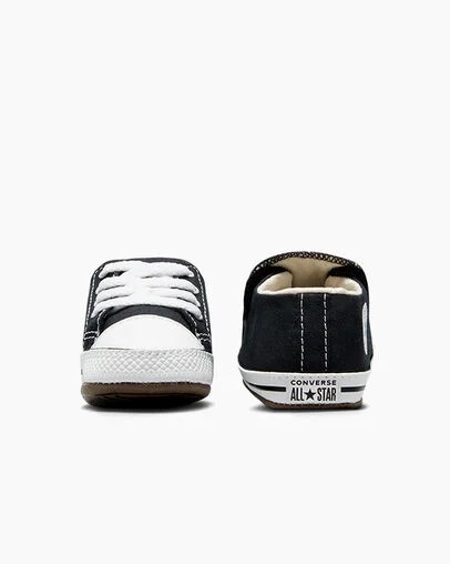 Converse Chuck Taylor All Star Cribster Kids' Canvas Shoes Black / Beige White USA | C-13529649