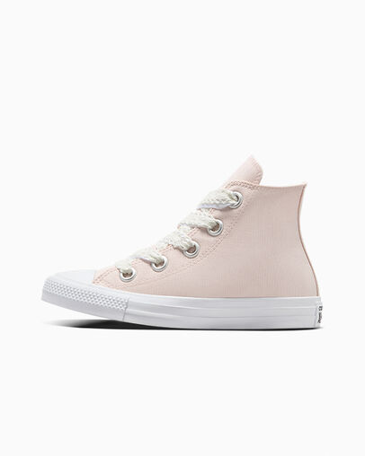 Converse Chuck Taylor All Star Crochet Laces Women Sneakers Pink / White / Black USA | C-53786099