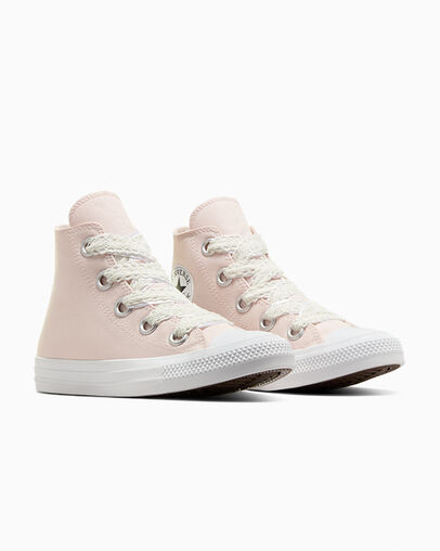 Converse Chuck Taylor All Star Crochet Laces Women Sneakers Pink / White / Black USA | C-53786099