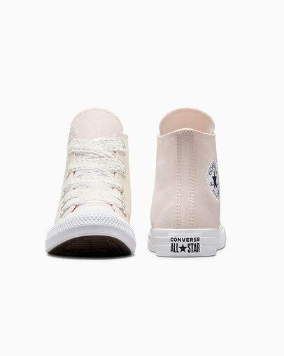 Converse Chuck Taylor All Star Crochet Laces Women Sneakers Pink / White / Black USA | C-53786099