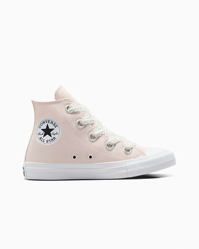Converse Chuck Taylor All Star Crochet Laces Women Sneakers Pink / White / Black USA | C-53786099