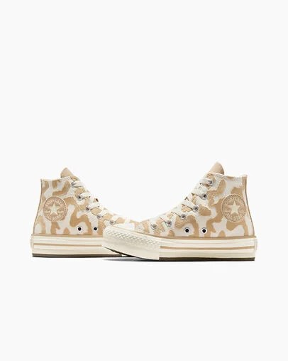 Converse Chuck Taylor All Star EVA Lift Leopard Kids' Sneakers Multicolor USA | C-37549609