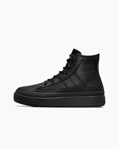 Converse Chuck Taylor All Star Equip Waterproof Men Boots Black / Dark Grey USA | C-28317609