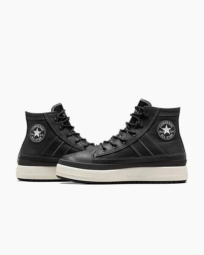Converse Chuck Taylor All Star Equip Waterproof Women Sneakers Black / White USA | C-43951809