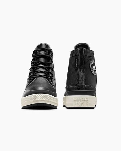 Converse Chuck Taylor All Star Equip Waterproof Women Sneakers Black / White USA | C-43951809