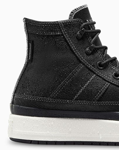 Converse Chuck Taylor All Star Equip Waterproof Women Sneakers Black / White USA | C-43951809