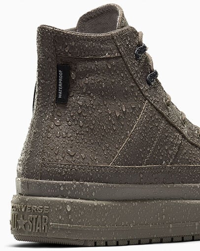 Converse Chuck Taylor All Star Equip Waterproof Women Sneakers Brown / Black USA | C-43687259