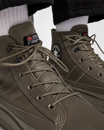 Converse Chuck Taylor All Star Equip Waterproof Women Sneakers Brown / Black USA | C-43687259