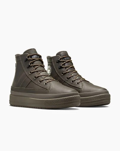 Converse Chuck Taylor All Star Equip Waterproof Women Sneakers Brown / Black USA | C-43687259