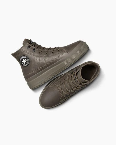 Converse Chuck Taylor All Star Equip Waterproof Women Sneakers Brown / Black USA | C-43687259