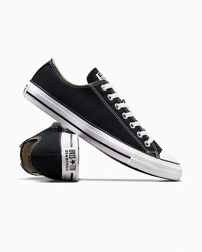 Converse Chuck Taylor All Star Kids' Canvas Shoes Black USA | C-27946019
