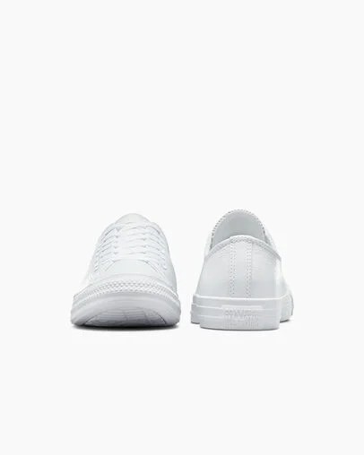 Converse Chuck Taylor All Star Leather Women Tennis Shoes White USA | C-87645109