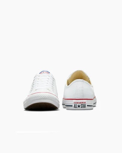 Converse Chuck Taylor All Star Leather Women Tennis Shoes White USA | C-24185399