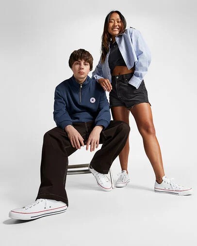 Converse Chuck Taylor All Star Leather Women Tennis Shoes White USA | C-24185399