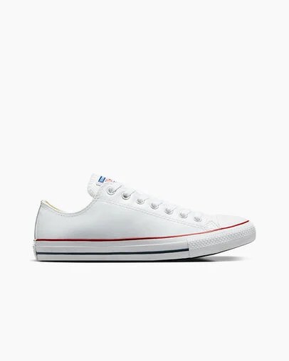 Converse Chuck Taylor All Star Leather Women Tennis Shoes White USA | C-24185399