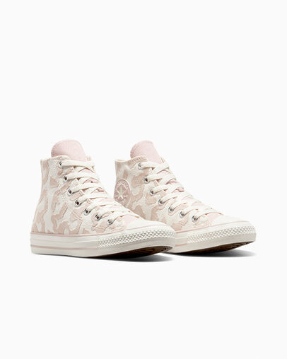 Converse Chuck Taylor All Star Leopard Kids' Sneakers White / Grey USA | C-60184329